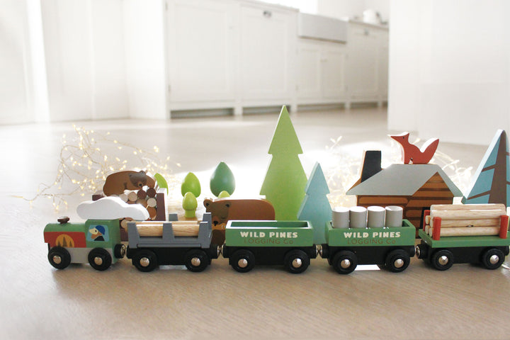 Wild Pines Train Set by Tender Leaf Toys