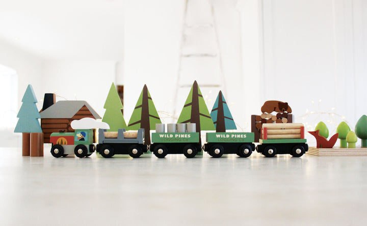 Wild Pines Train Set by Tender Leaf Toys