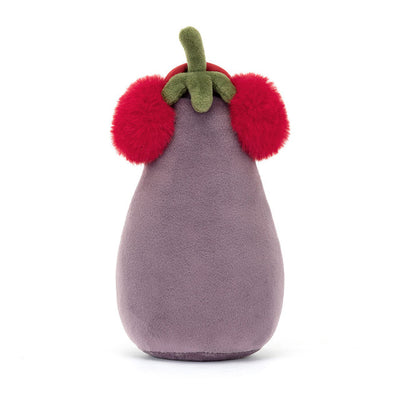 Vivacious Red Toastie Eggplant - 6 Inch by Jellycat