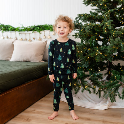 Long Sleeve Pajama Set - Twinkle Tree by Kyte Baby