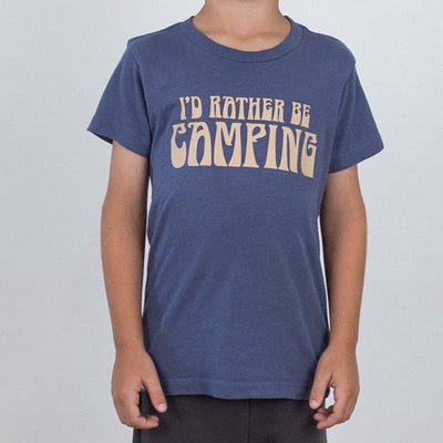 Rather Be Camping Tee - River by Tiny Whales