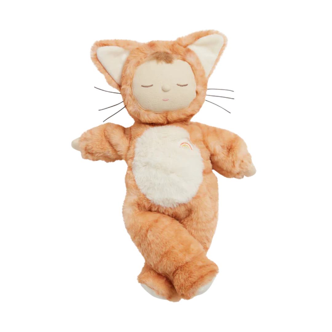 Cozy Dinkum Doll - Jinx Tabby Cat by Dinkum Dolls – Pacifier Kids Boutique