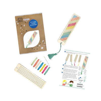 Make Your Own Stitched Tassel Bookmark Kit by Cotton Twist