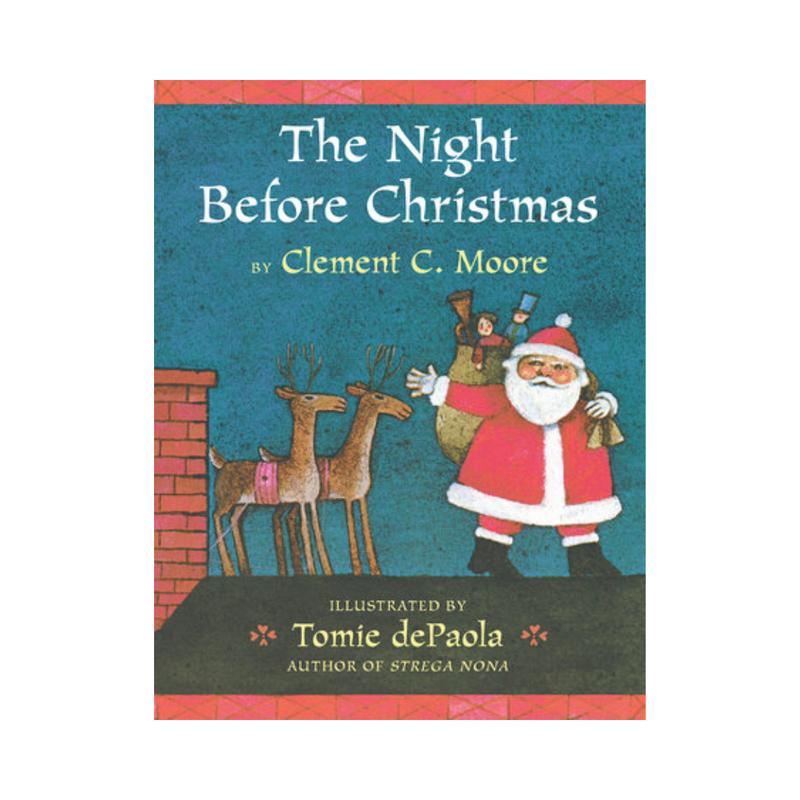 The Night Before Christmas by Clement C. Moore and Tomie dePaola - Board Book