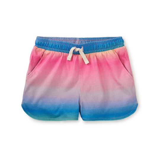 Tie Waist Shorts - Rio de Janeiro Rainbow by Tea Collection - FINAL SALE