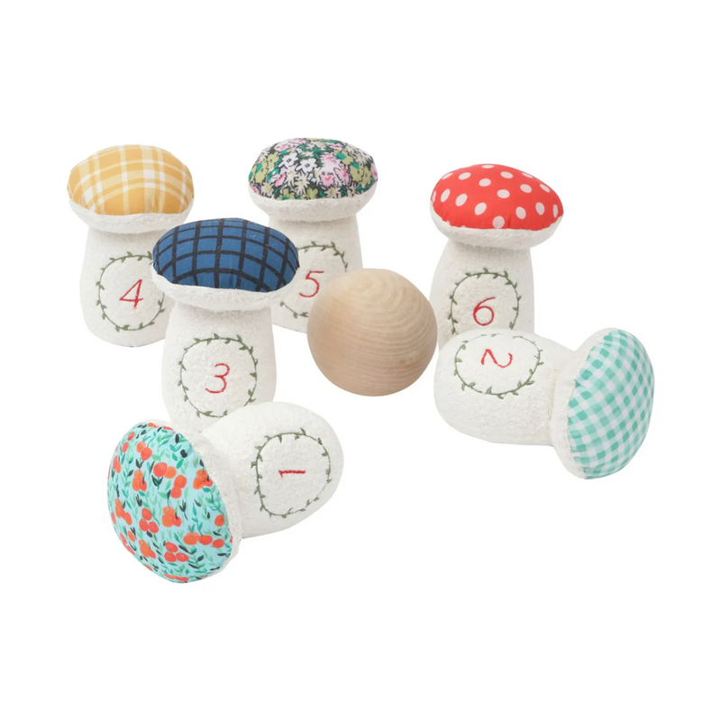 Toadstool Bowling Set by Manhattan Toy