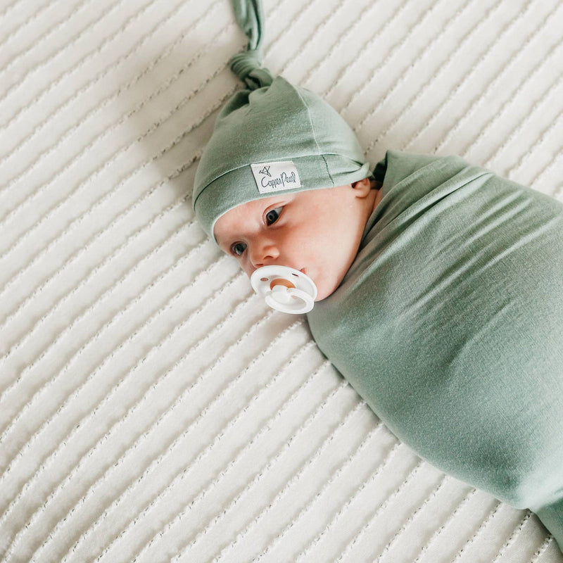 Newborn Top Knot Hat - Briar by Copper Pearl