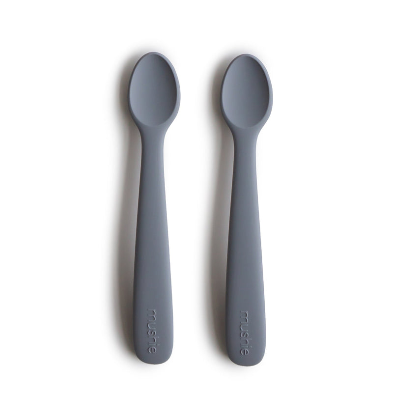 Silicone Feeding Spoons 2 Pack - Tradewinds by Mushie & Co