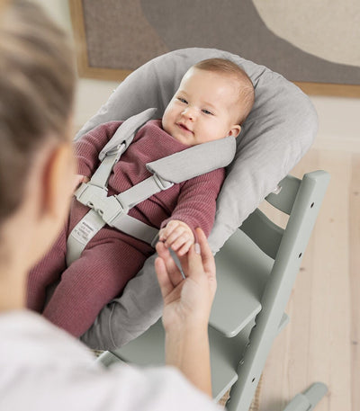 Tripp Trapp Natural with Newborn Set by Stokke