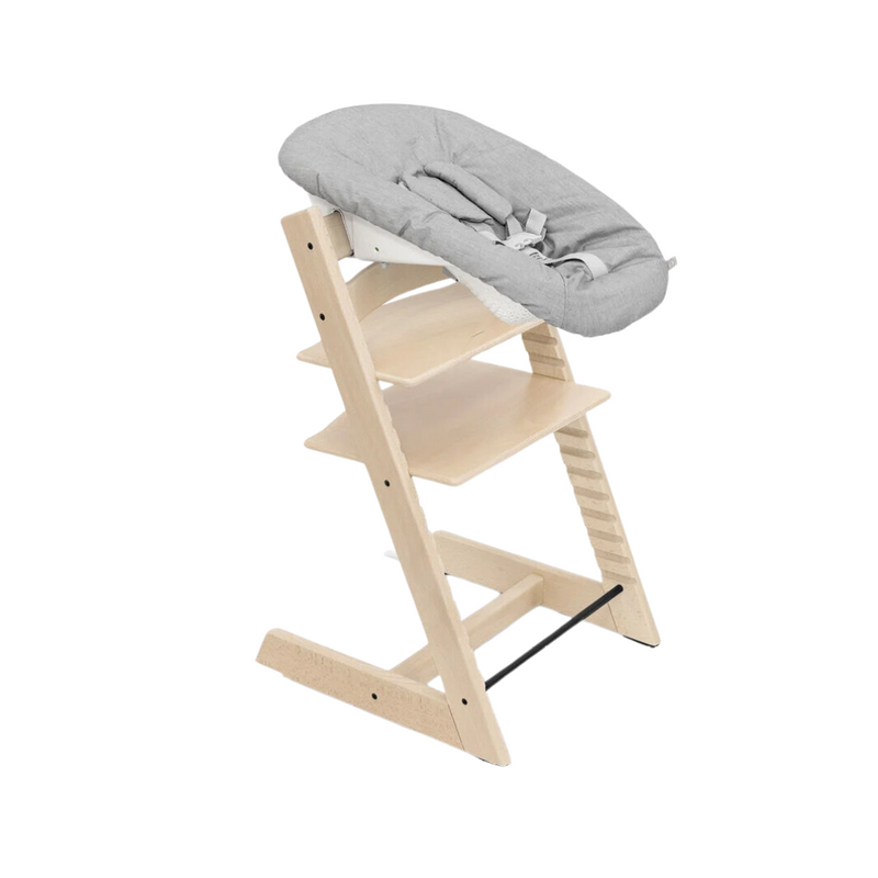 Tripp Trapp Natural with Newborn Set by Stokke