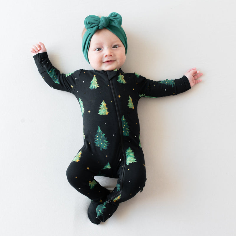 Zippered Footie - Twinkle Tree by Kyte Baby