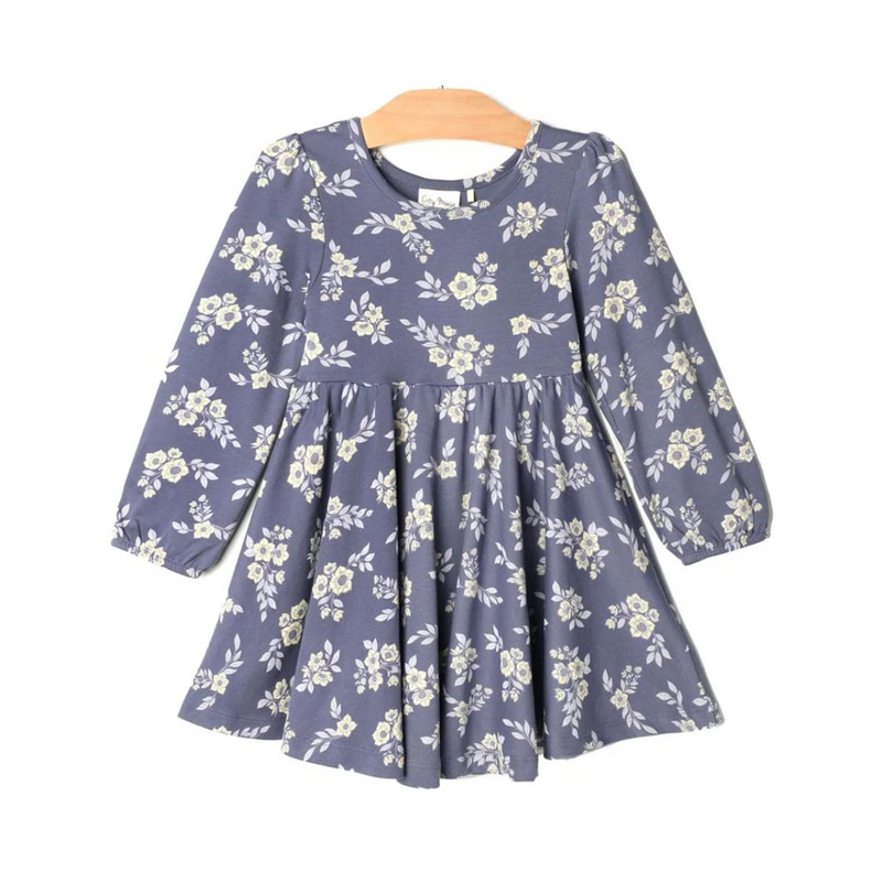 Twirl Dress- Jersey Hellebore by City Mouse