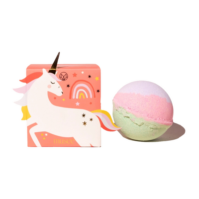 Unicorn Boxed Bath Bomb by Musee Bath