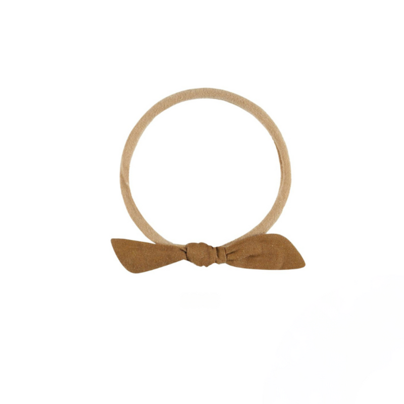 Little Knot Headband - Saddle by Rylee + Cru