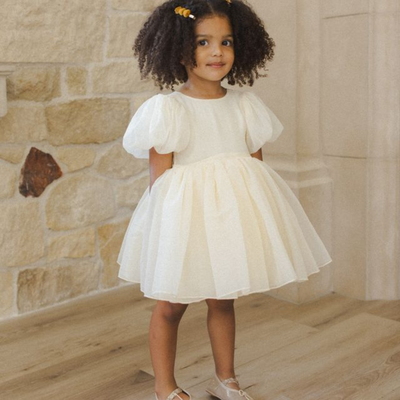 Sofia Dress Ivory - Ivory by Noralee