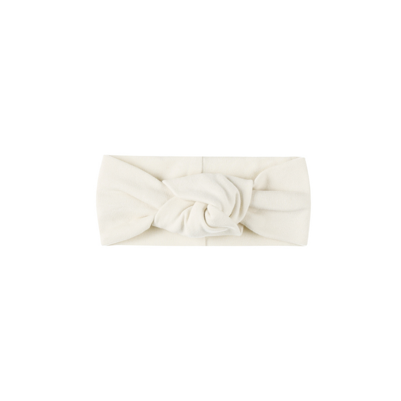 Knotted Headband - Ivory by Quincy Mae