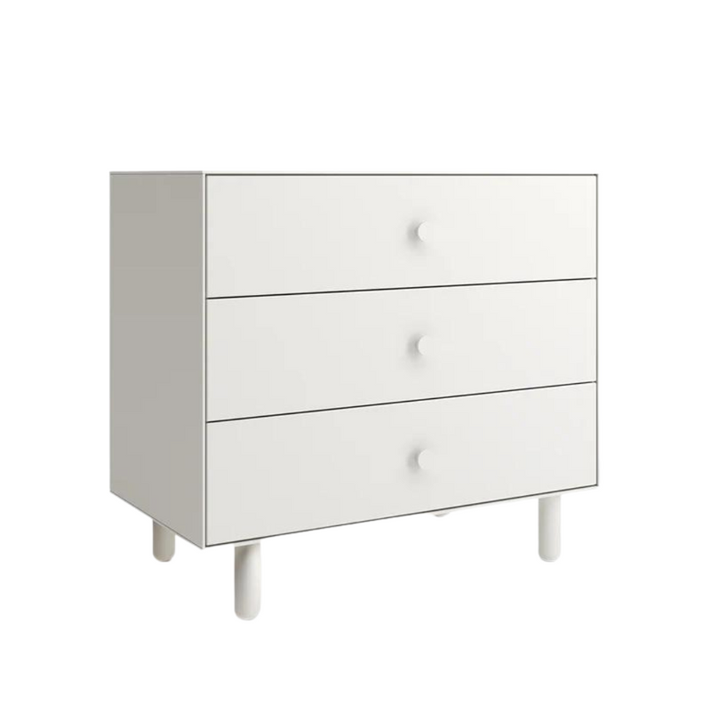 Fawn 3 Drawer Dresser - White by Oeuf