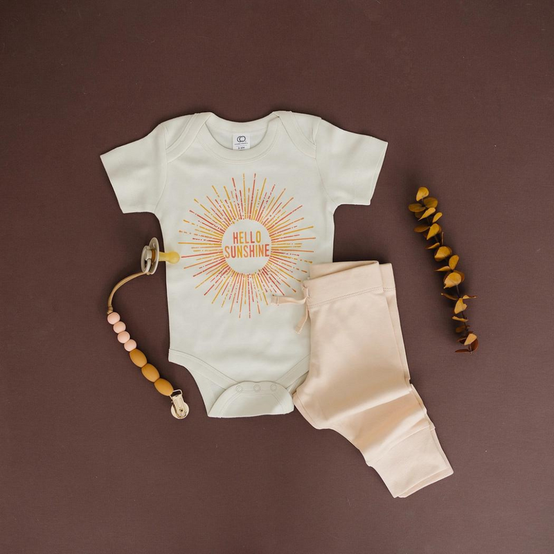 Hello Sunshine Organic Baby Onesie by Urban Baby Co.