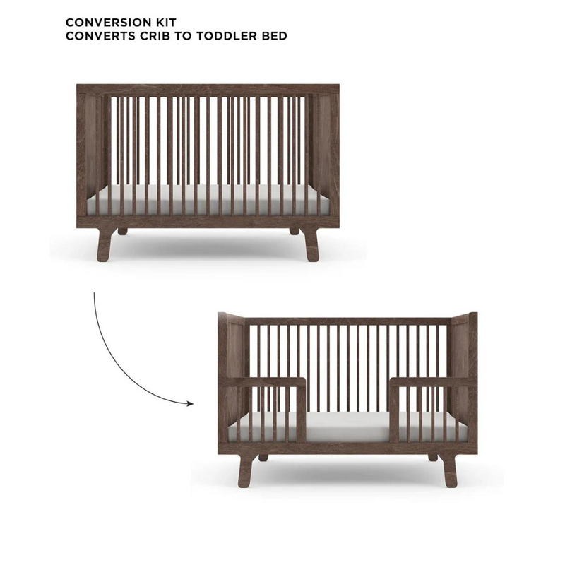 Sparrow Toddler Bed Conversion Kit - Walnut by Oeuf