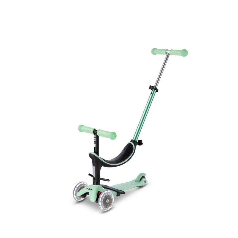 Micro Mini2Grow LED Scooter - Mint by Micro Kickboard