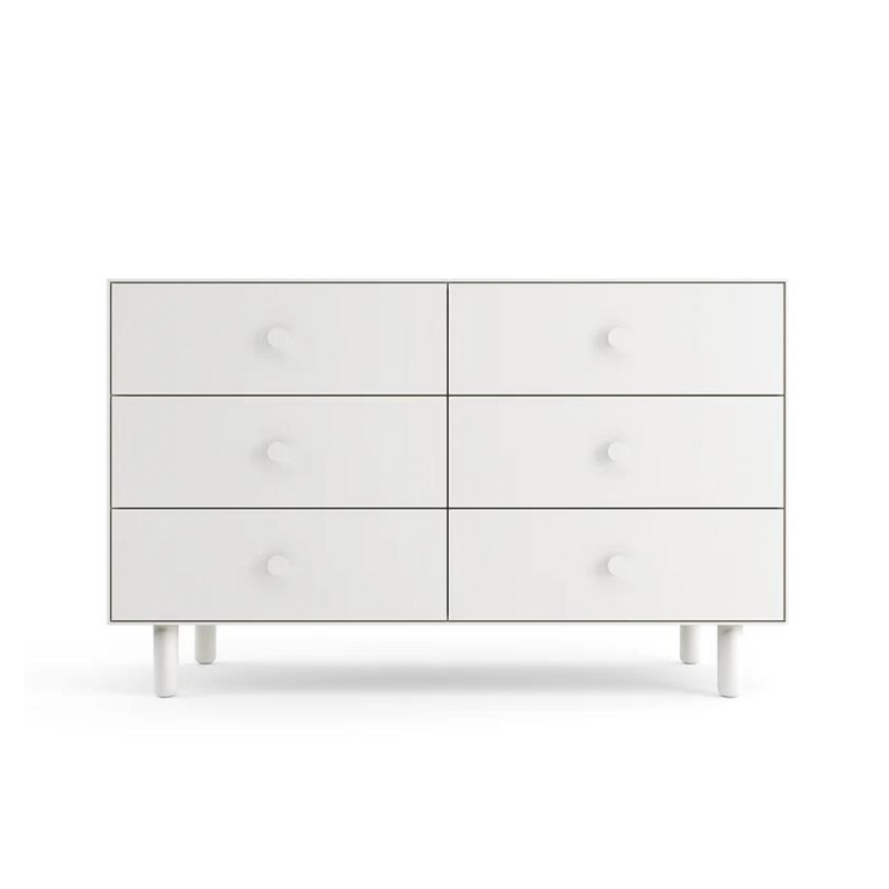 Fawn 6 Drawer Dresser - White by Oeuf