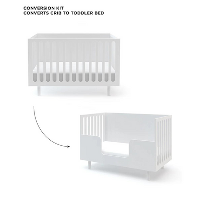 Fawn Toddler Bed Conversion Kit - White by Oeuf