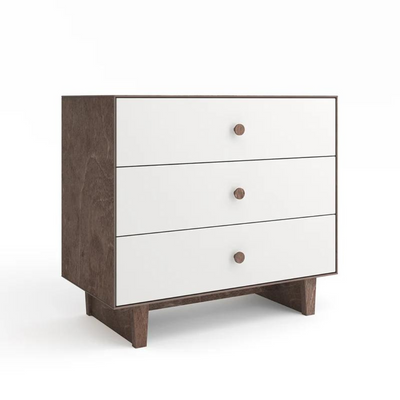 Rhea 3 Drawer Dresser - Walnut by Oeuf