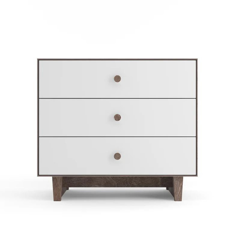 Rhea 3 Drawer Dresser - Walnut by Oeuf