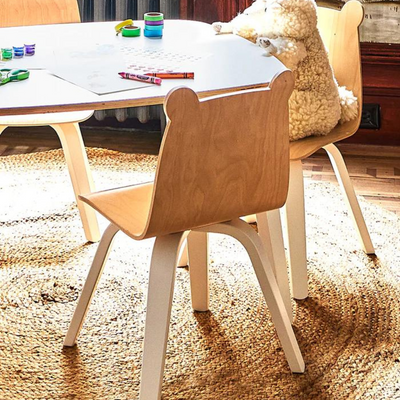 Bear Play Chairs (Set of 2) - Birch by Oeuf