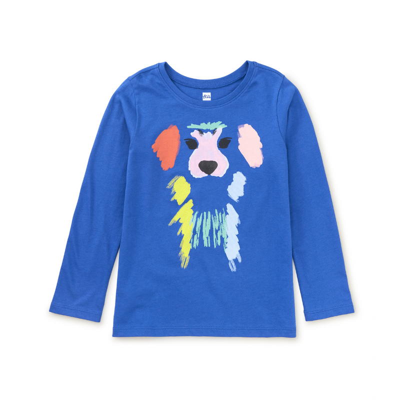 Anatolian Shepard Dog Tee - Majorelle Blue by Tea Collection - FINAL SALE