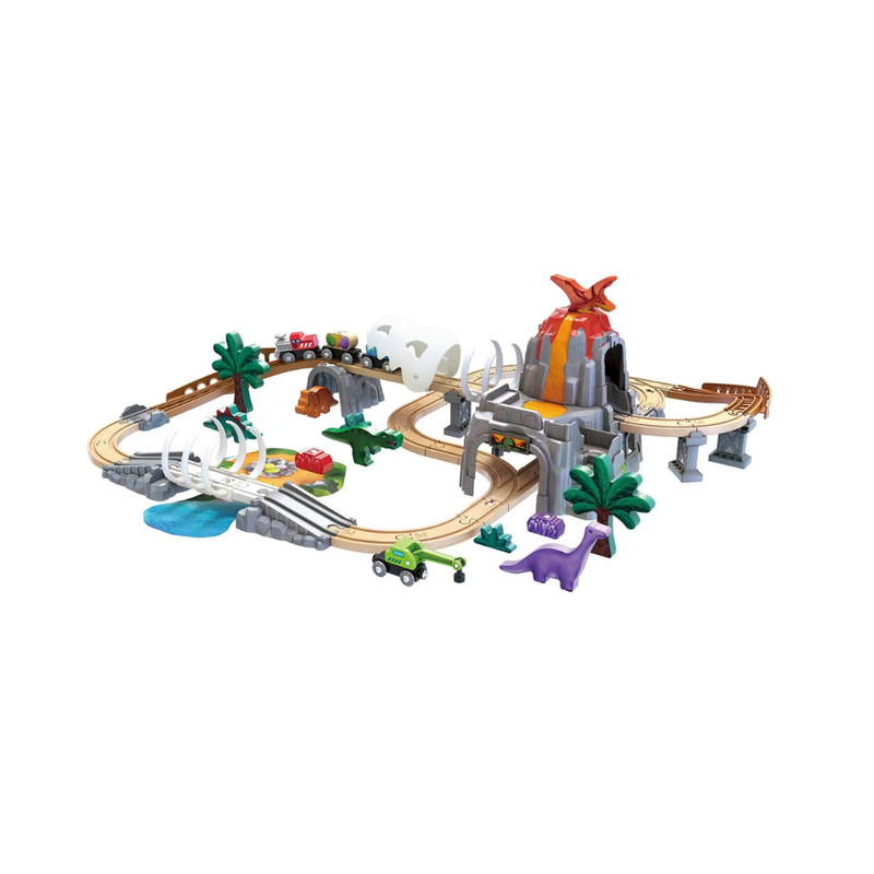 Dinosaur Railway Adventure Set by Hape