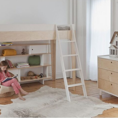 Perch Full Size Loft Bed - Birch by Oeuf