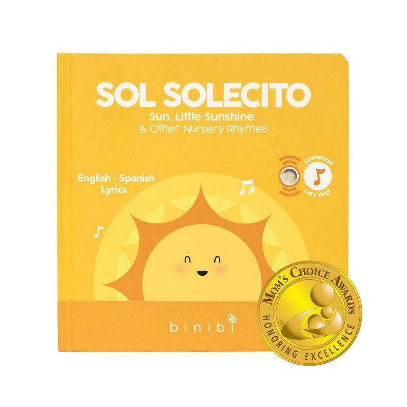 Sol Solecito Bilingual Musical Book: Spanish Nursery Rhymes by Binibi