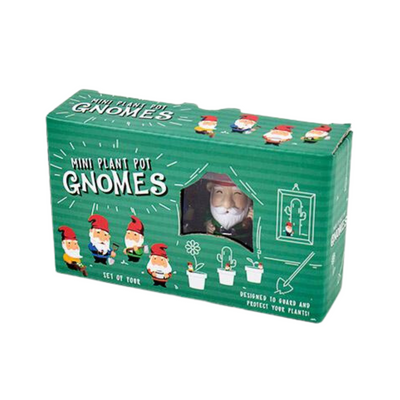 Mini Garden Gnomes - Set of 4 by Gift Republic