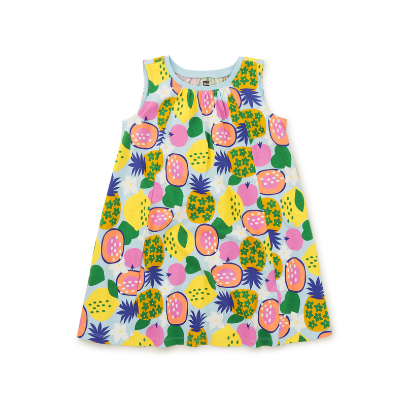 Trapeze Dress - Tropical Fruits by Tea Collection