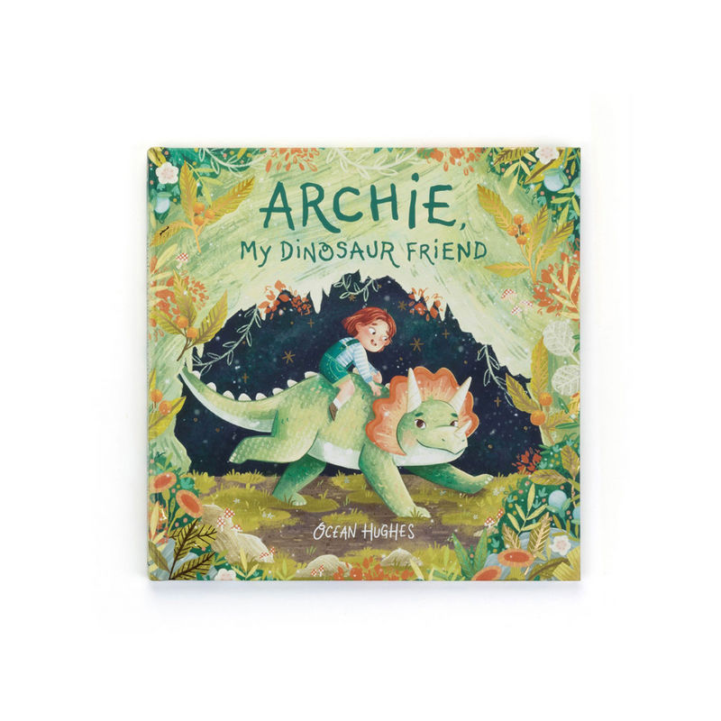 Archie, My Dinosaur Friend Book by Jellycat