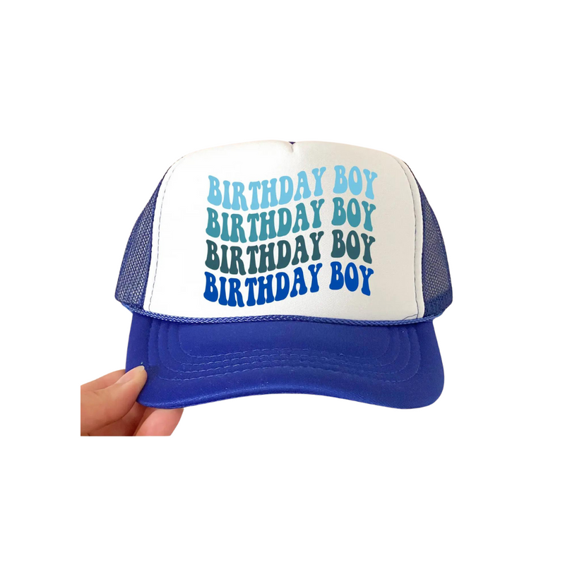 Wavy Birthday Boy Hat by The Babe Co. (2Y+)