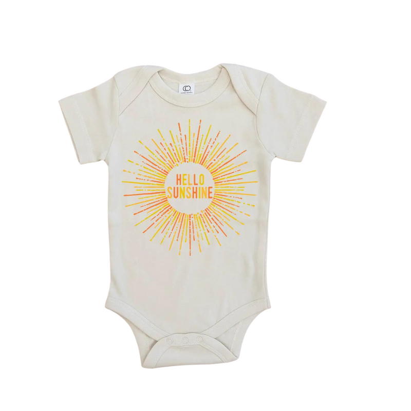 Hello Sunshine Organic Baby Onesie by Urban Baby Co.