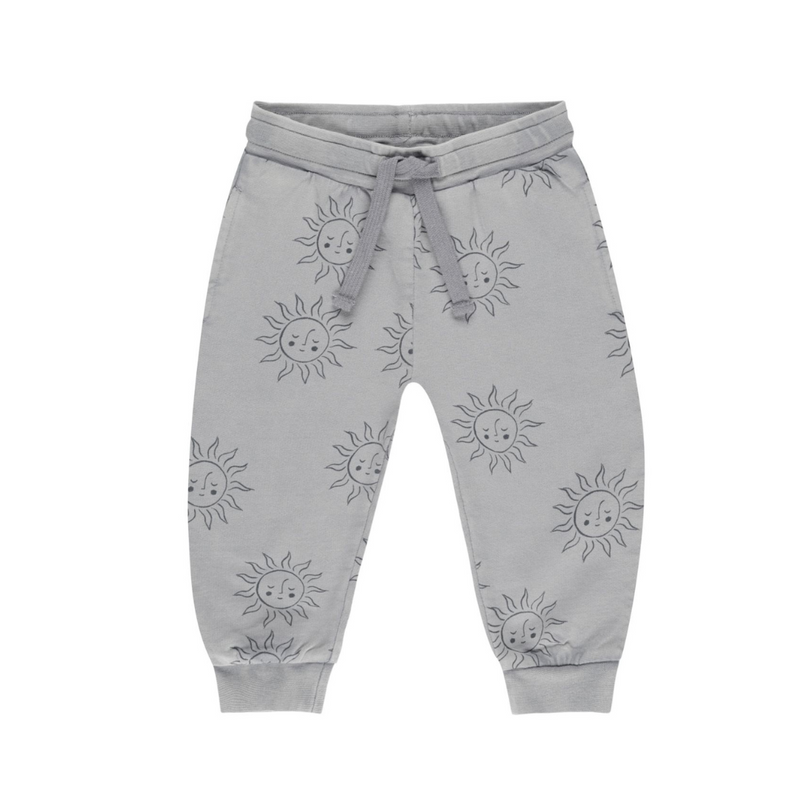 Jogger Sweatpant Suns - Dusty Blue by Rylee + Cru