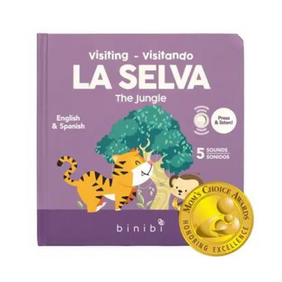 La Selva Bilingual Sound Book: Jungle Animal Sounds by Binibi