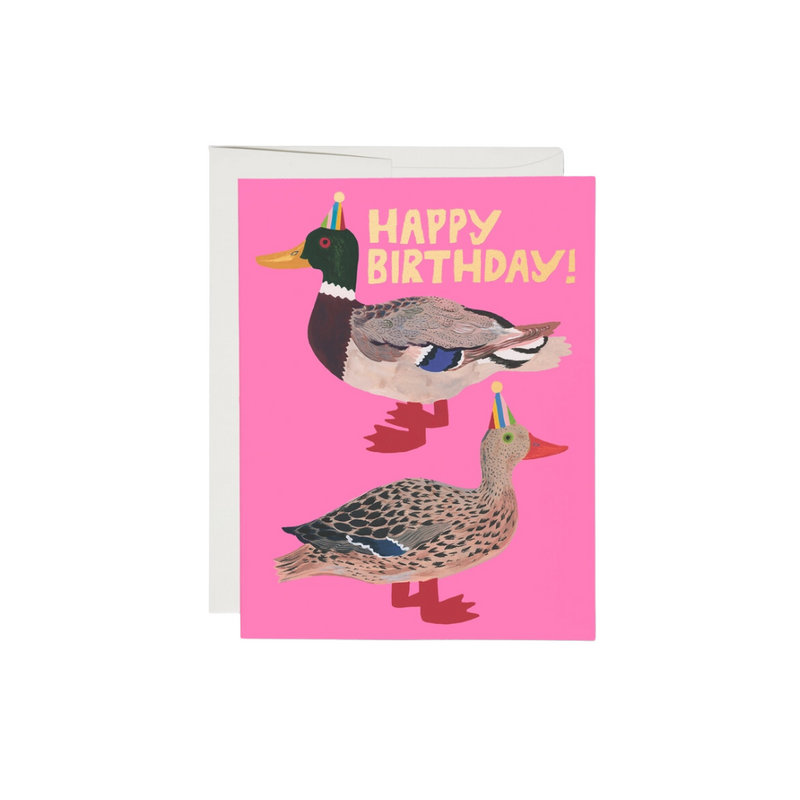 Quacky Birthday Card by Red Cap Cards