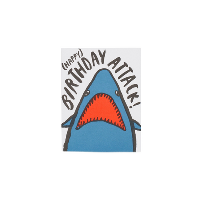 Shark Birthday Card by Egg Press