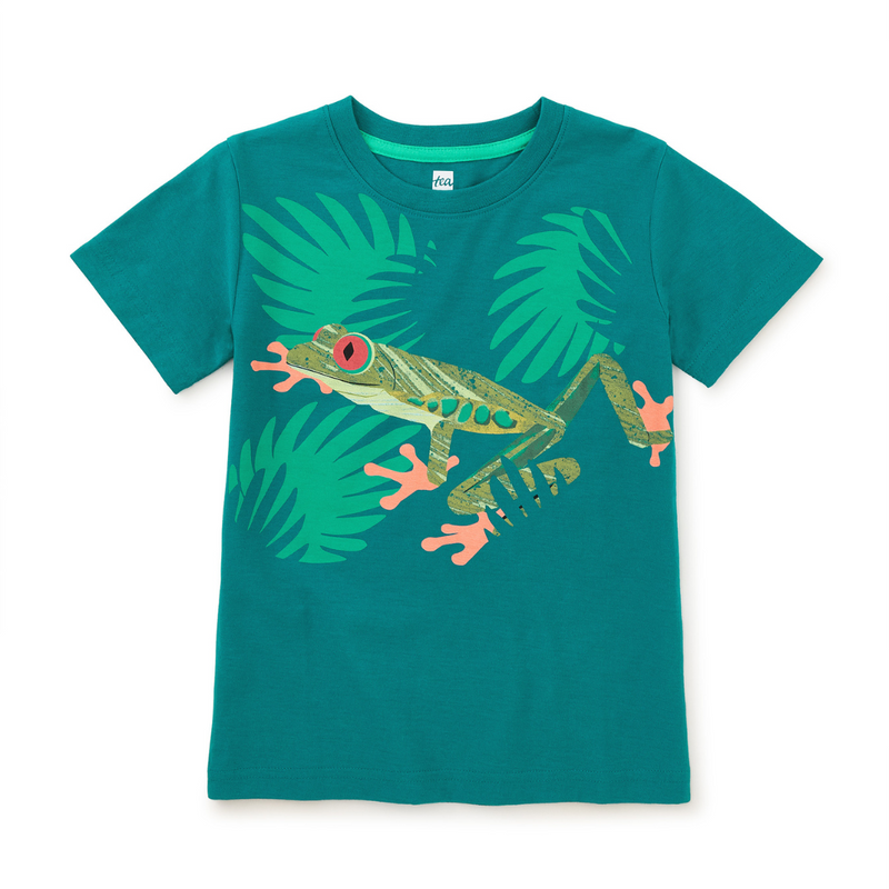 Tree Frog Graphic Tee - Scuba by Tea Collection