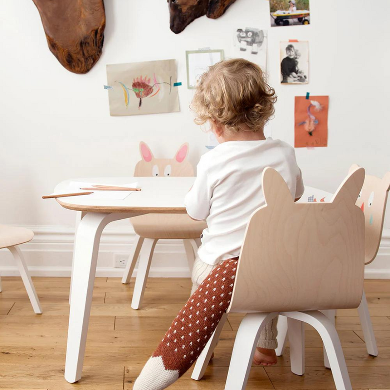 Rabbit Play Chairs (Set of 2) - Birch by Oeuf