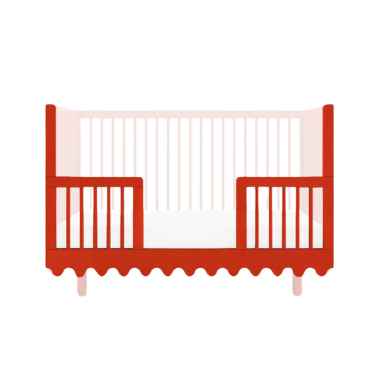 Moss Toddler Bed Conversion Kit - Red by Oeuf