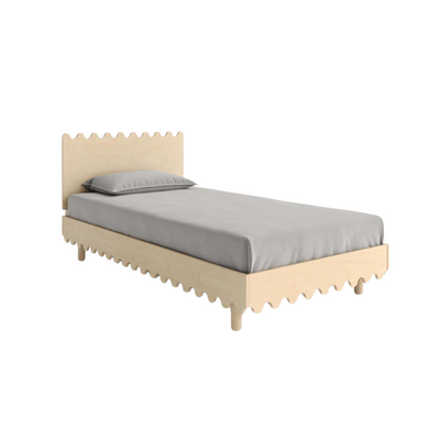 Moss Twin Bed - Birch by Oeuf