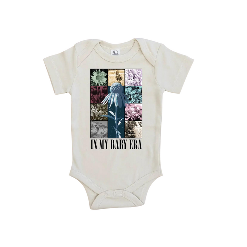 In My Baby Era Taylor Swift Inspired Organic Baby Onesie by Urban Baby Co.