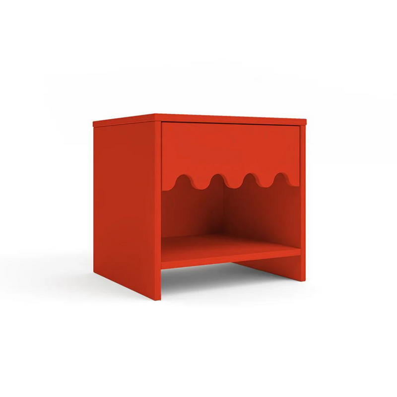 Moss Night Stand - Red by Oeuf