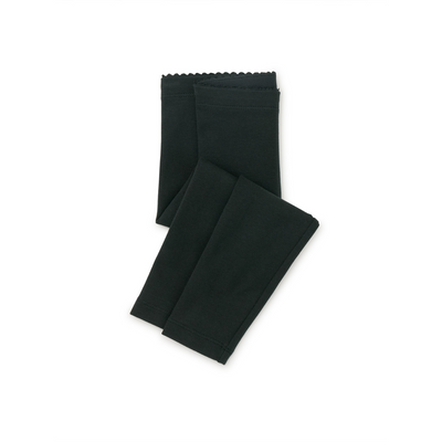 Solid Leggings - Jet Black by Tea Collection