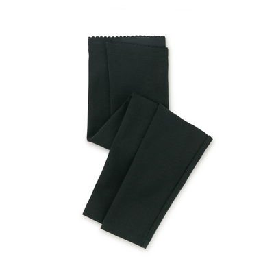 Solid Leggings - Jet Black by Tea Collection